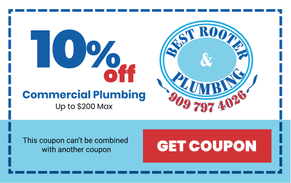 Commercial Plumbing Coupon | Best Rooter & Plumbing in Yucaipa, CA