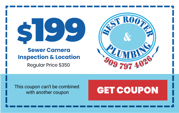 Sewer Camera Coupon | Best Rooter & Plumbing in Yucaipa, CA