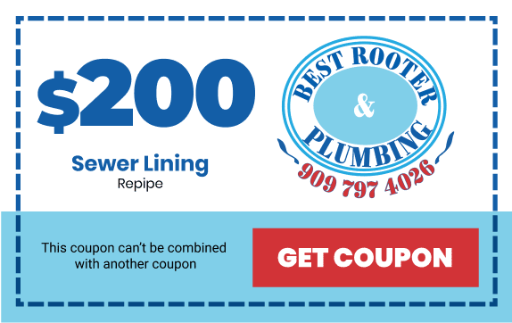 Sewer Lining Coupon | Best Rooter & Plumbing in Yucaipa, CA